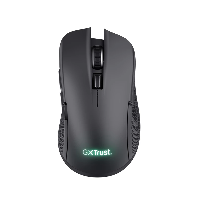 Trust GXT 923 YBAR bezvadu spēļu pele, optiskā, 7200 DPI, melna