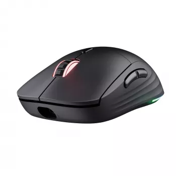 Trust GXT 927 Redex+ spēļu pele, bezvadu + vadu, lasers, 25600 DPI