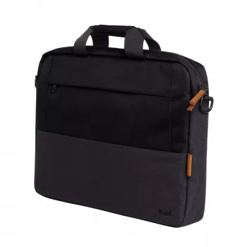 Trust Lisboa 40.6 cm (16 collu) portfelis melns