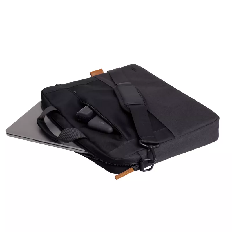 Trust Lisboa 40.6 cm (16 collu) portfelis melns