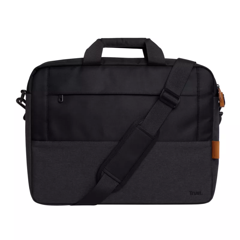 Trust Lisboa 40.6 cm (16 collu) portfelis melns