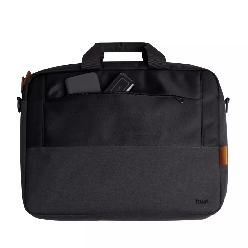 Trust Lisboa 40.6 cm (16 collu) portfelis melns