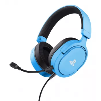 Trust GXT 498B Forta Galvas austiņas Vadu Gaming Zils