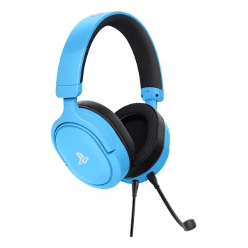 Trust GXT 498B Forta Galvas austiņas Vadu Gaming Zils