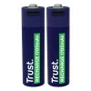 Trust 25584 uzlādējama AA baterija, 2 gab., USB-C
