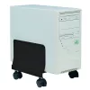 Techly ICA-CS 34 datora korpusa statīvs uz riteņiem, regulējams, metāla, melnā krāsā