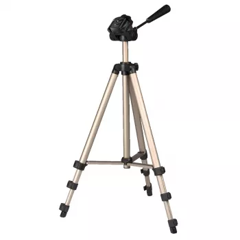 Hama Star 75 statīvs digitālajām/filmu kamerām 3 kājas Melns, Sudrabs