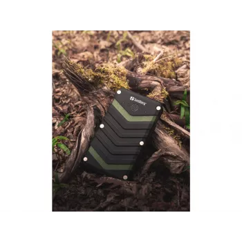 Sandberg Survivor Powerbank 20000, 20000 mAh, Litija-jonu, Melns, Zaļš