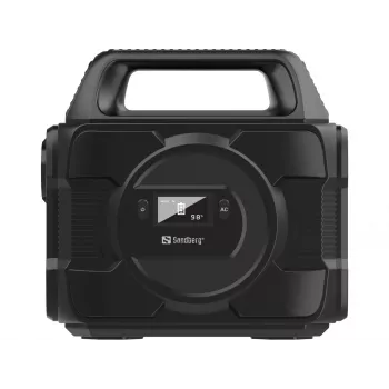 Sandberg Power Station AC 300, 80000 mAh, AC, DC, Saules, USB, 296 Wh, 300 W, 6 A