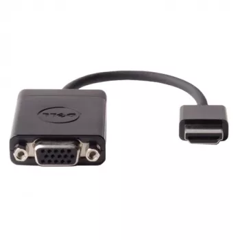 DELL HDMI uz VGA adapteris, 0.17 m, HDMI, VGA (D-Sub), vīrišķais, sievišķais, taisns