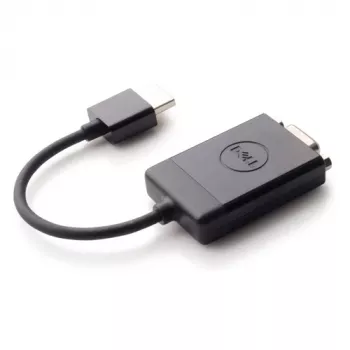DELL HDMI uz VGA adapteris, 0.17 m, HDMI, VGA (D-Sub), vīrišķais, sievišķais, taisns