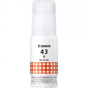 Canon GI-43R oriģinālā tintes pudele sarkanā krāsā
