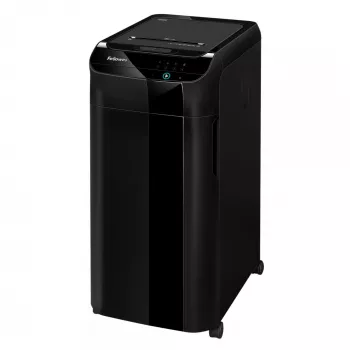 Fellowes AutoMax 550C automātiskais šķērsgriezuma dokumentu smalcinātājs, 550 loksnes, 83 L, P4