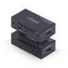StarTech.com HDMI pagarinātājs pa CAT5e/CAT6, 4K 60Hz, līdz 60m, raidītāja un uztvērēja komplekts, barošana pa kabeli, kompakts korpuss