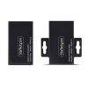 StarTech.com HDMI pagarinātājs pa CAT5e/CAT6, 4K 60Hz, līdz 60m, raidītāja un uztvērēja komplekts, barošana pa kabeli, kompakts korpuss
