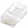 Intellinet RJ45 modulārie spraudņi, Cat6, UTP, 2-zaru, savītai stieplei, 15 µ apzeltīti kontakti, 100 iepakojumā