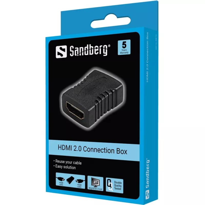 HDMI 2.0 savienotājs F/F Sandberg 508-74