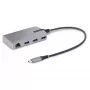 StarTech.com 3-Portu USB-C Hubs ar Ethernet - 3x USB-A Porti, Gigabit Ethernet RJ45, USB 3.0 5Gbps, Barošana no Kopnes, 30cm Kabelis - Pārnēsājams USB-C Huba Adapteris Klēpjdatoram ar GbE