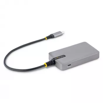 StarTech.com 3-Portu USB-C Hubs ar Ethernet - 3x USB-A Porti, Gigabit Ethernet RJ45, USB 3.0 5Gbps, Barošana no Kopnes, 30cm Kabelis - Pārnēsājams USB-C Huba Adapteris Klēpjdatoram ar GbE
