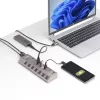 StarTech.com 7-Portu USB-C Centrmezgls ar Individuāliem Ieslēgšanas/Izslēgšanas Slēdžiem, USB 3.0 5Gbps Paplašināšanas Centrmezgls ar Barošanas Avotu, Galddatora/Portatīvā USB-C uz USB-A Centrmezgls, USB Type C Centrmezgls ar BC 1.2