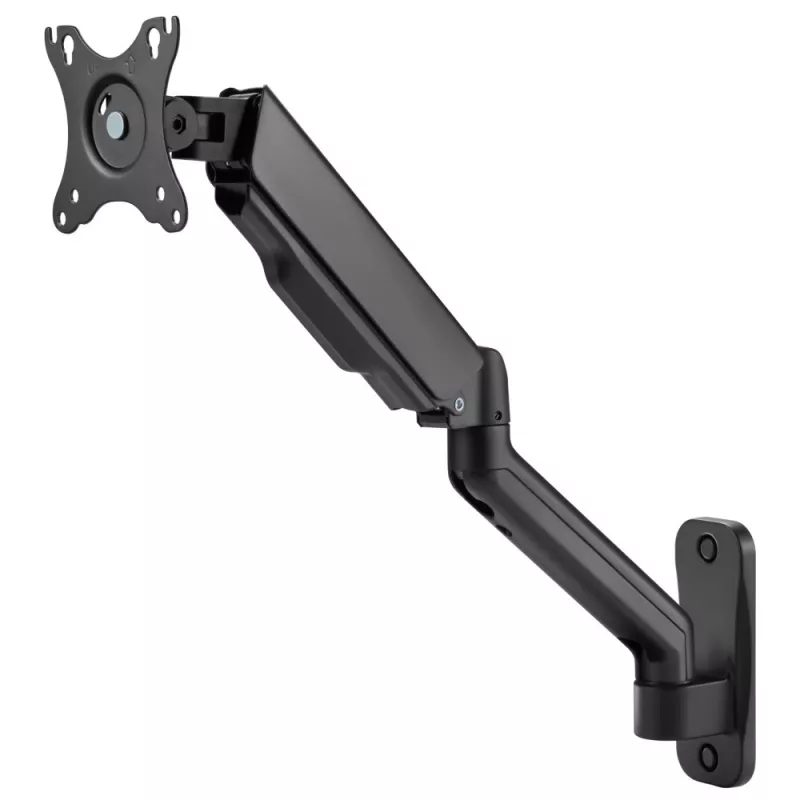 Techly ICA-LCD G112E pagriežams sienas turētājs ar gāzes amortizatoru, 1 ekrānam 17-32 collas (43-81,3 cm), 9 kg
