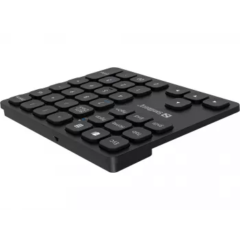 Ciparu tastatūra Sandberg Wireless Numeric Keypad Pro, membrānas, 36 taustiņi