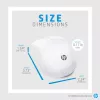HP Wireless Mouse 220 (Snow White), optiskā, RF bezvadu, balts