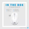 HP Wireless Mouse 220 (Snow White), optiskā, RF bezvadu, balts