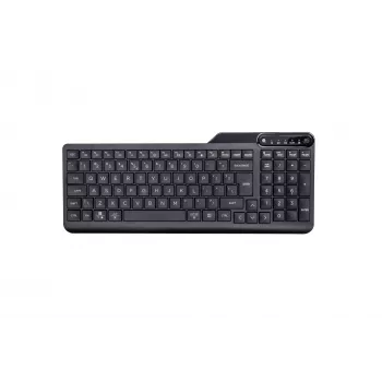 HP 460 Multi-Device Bluetooth tastatūra, pilna izmēra (100%), bezvadu, Bluetooth, mehāniskā, melna