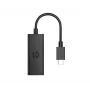 HP 8Y8Y1AA G2 adapteris no USB-C uz DisplayPort, 8K (7680 x 4320), melnā krāsā
