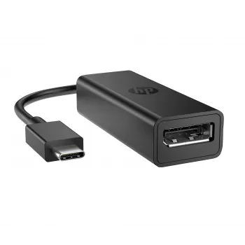 HP USB-C uz DisplayPort Adapteris G2, 0,12 m, DisplayPort, USB Type-C, Sievišķais, Vīrišķais, 7680 x 4320 pikseļi