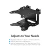 StarTech.com ACCSMNT VESA stiprinājums tievajam klientam, paredzēts Intel NUC / Mac Mini, mazam galddatoram, 5 kg, melnā krāsā, plastmasa/tērauds