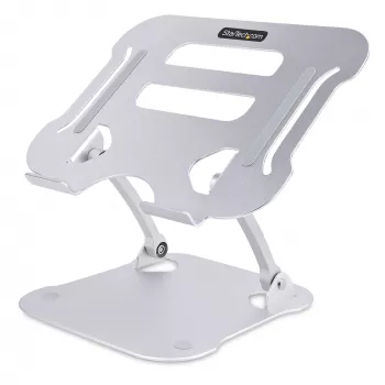 StarTech.com Pārnēsājams Alumīnija Klēpjdatora Statīvs Ar Augstuma Un Slīpuma Regulēšanu, Salokāms, Līdz 10 kg