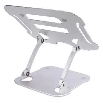 StarTech.com Pārnēsājams Alumīnija Klēpjdatora Statīvs Ar Augstuma Un Slīpuma Regulēšanu, Salokāms, Līdz 10 kg