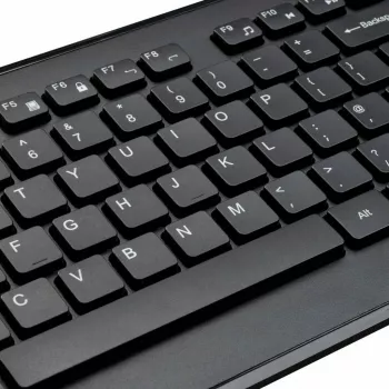 Targus AKM610NO bezvadu tastatūra un pele RF QWERTY Nordic Melna