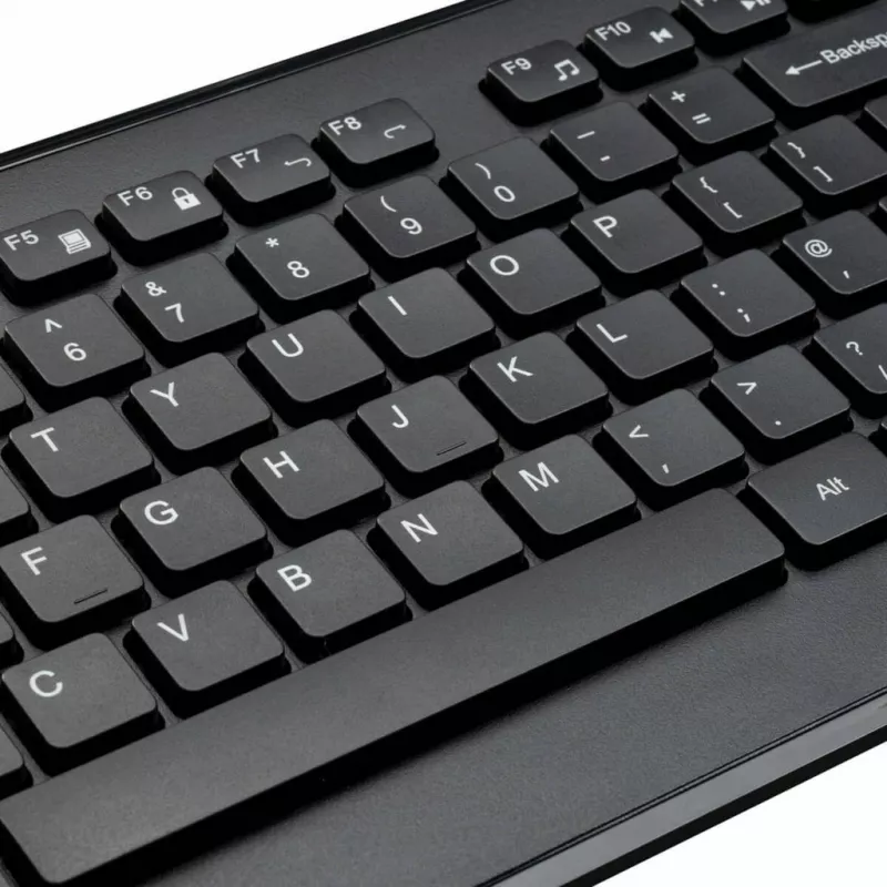 Targus AKM610NO bezvadu tastatūra un pele RF QWERTY Nordic Melna