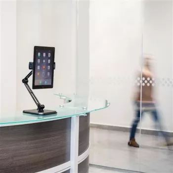 StarTech.com Regulējams Planšetdatora Statīvs ar Roku – Grozāms – Sienas Montāžai