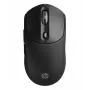 HP 700 uzlādējama bezvadu pele, abpusēja, RF bezvadu + Bluetooth, 6000 DPI, melna