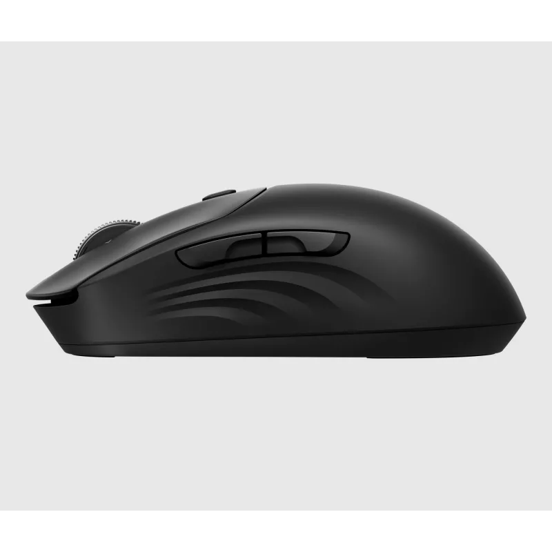 HP 700 uzlādējama bezvadu pele, abpusēja, RF bezvadu + Bluetooth, 6000 DPI, melna