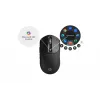 HP 700 uzlādējama bezvadu pele, abpusēja, RF bezvadu + Bluetooth, 6000 DPI, melna