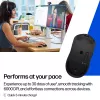 HP 700 uzlādējama bezvadu pele, abpusēja, RF bezvadu + Bluetooth, 6000 DPI, melna