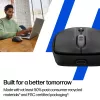 HP 700 uzlādējama bezvadu pele, abpusēja, RF bezvadu + Bluetooth, 6000 DPI, melna