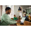 HP 700 uzlādējama bezvadu pele, abpusēja, RF bezvadu + Bluetooth, 6000 DPI, melna