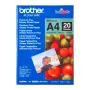 Brother A4 Glancpapīrs, 260 g/m², A4, Zils, Sarkans, 20 loksnes, 265 µm, 100 gadi