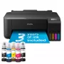 Tintes printeris Epson EcoTank L1230 Krāsu, 4 kasetnes, A4, 5760x1440 DPI, Melns