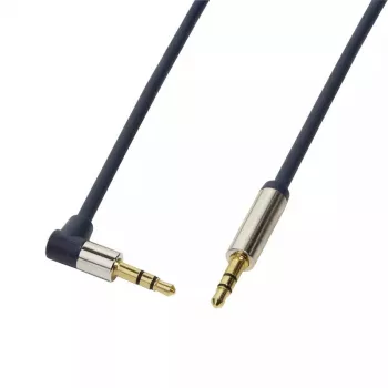 Audio kabelis LogiLink 3,5 mm – 3,5 mm 1 m zils