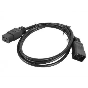 Strāvas kabelis Lanberg CA-C19E-10CC-0018-BK Melns 1,8 m