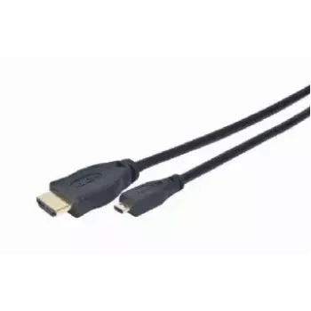 HDMI kabelis Gembird CCHDMID10 3m HDMI Type A uz Micro HDMI Type D Melns