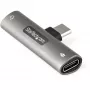 StarTech.com CDP235APDM USB-C audio un uzlādes adapteris ar 3,5 mm TRRS austiņu pieslēgvietu un 60 W USB-C Power Delivery, tālrunim/planšetei/portatīvajam datoram