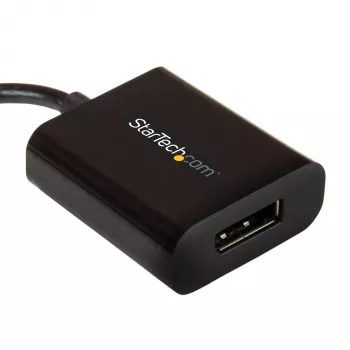 StarTech.com USB-C uz DisplayPort adapteris - 4K 60Hz/8K 30Hz - USB Type-C uz DP 1.4 HBR2 adapteris - kompakts USB-C (DP Alt Mode) monitora video pārveidotājs - saderīgs ar Thunderbolt 3